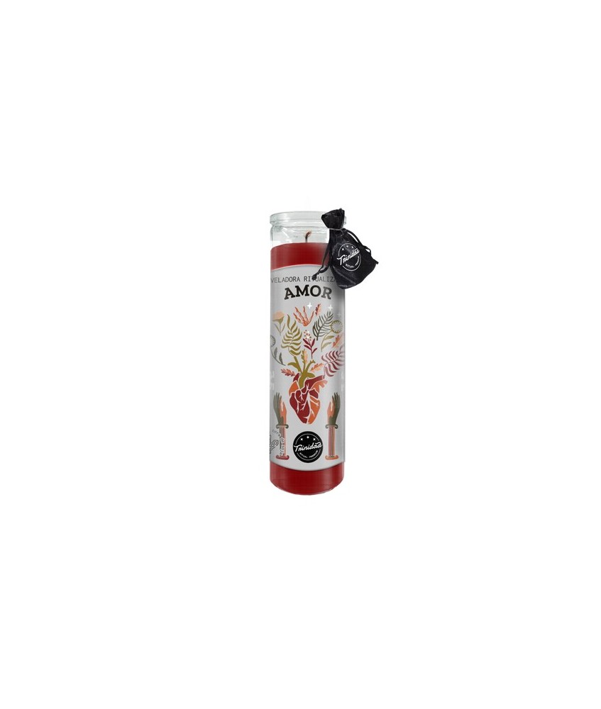 TRI.VELADORA RITUALIZADA AMOR