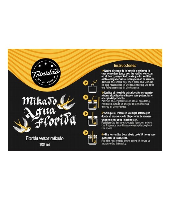 TRI.MIKADO AGUA FLORIDA 200 ML.
