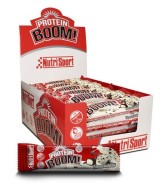 Protein Boom es una barrita proteica con 12-13 g de proteína láctea, según sabor. Gracias a su aporte proteico sumado a sus hid