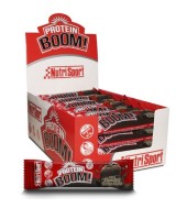 Protein Boom es una barrita proteica con 12-13 g de proteína láctea, según sabor. Gracias a su aporte proteico sumado a sus hid