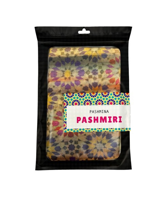 PH.PASHMINA PASHMIRI 80X180 CM.