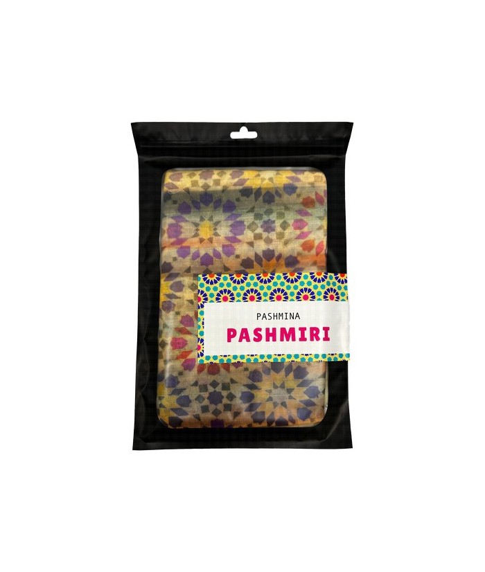 PH.PASHMINA PASHMIRI 80X180 CM.