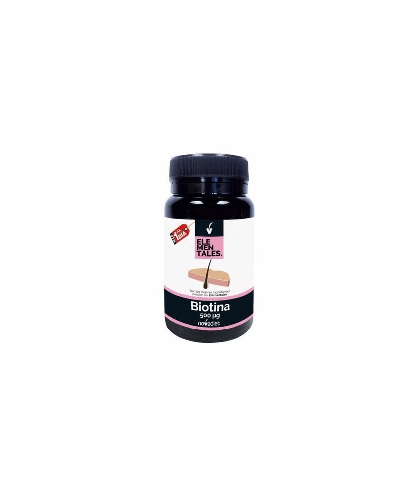 Ingredientes
Agente de carga (celulosa microcristalina), Antiaglomerantes (dióxido de silicio, estearato de magnesio), D-Bioti