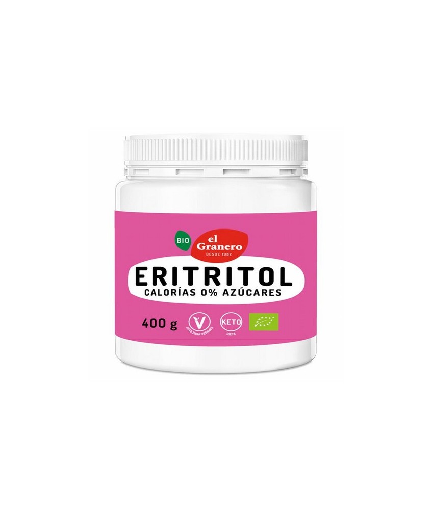 
ERITRITOL BIO, 400 g
Ref. 019193

Ingredientes: eritritol*.
(*)=De cultivo ecológico.