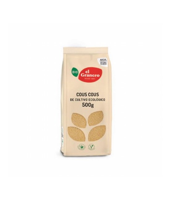 COUS COUS BIO, 500 g
Ref. 011873

Ingredientes: harina de trigo*. Contiene gluten. Puede contener trazas de soja, sésamo y f