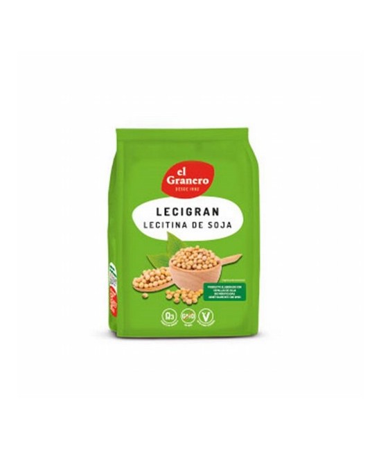 LECIGRAN LECITINA DE SOJA IP NO GMO, 500 g
Ref. 012507

Ingredientes: lecitina de soja IP (Identidad preservada). Puede cont