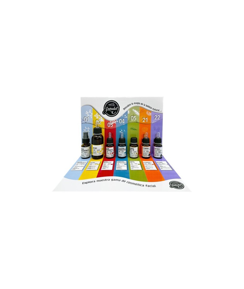 EXPOSITOR LINEA COSMETICA NATURAL