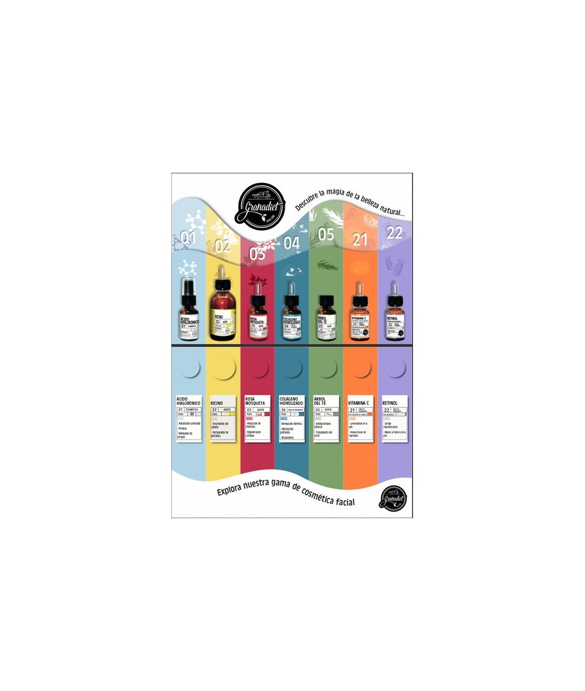 EXPOSITOR LINEA COSMETICA NATURAL