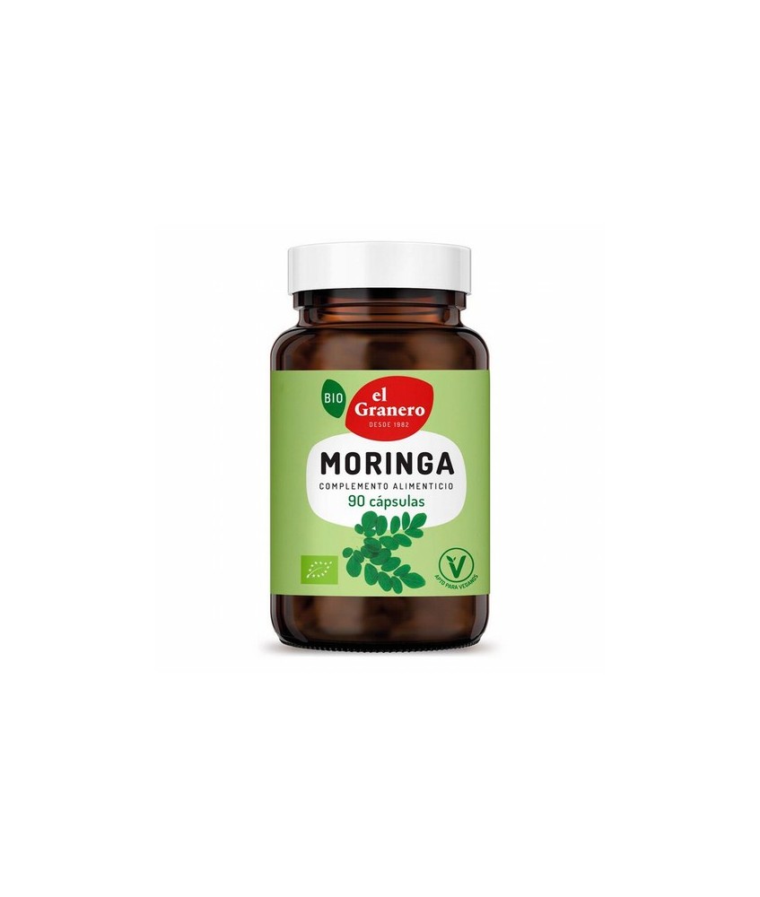 
MORINGA BIO, 90 CAP. 400 mg
Ref. 013448

Ingredientes: moringa hojas polvo* (Moringa oleifera) con un 2 % de polifenoles, 