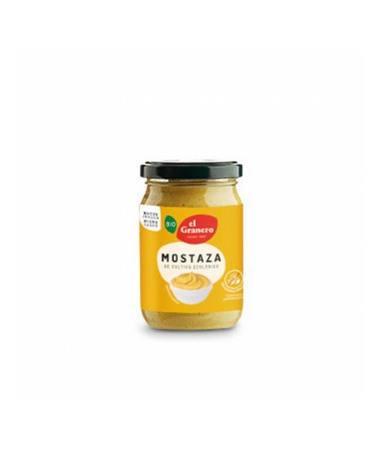 
MOSTAZA BIO, 200 g
Ref. 015422

Ingredientes: vinagre de sidra*, agua, semillas de mostaza* 20%, sal marina y cúrcuma. Con