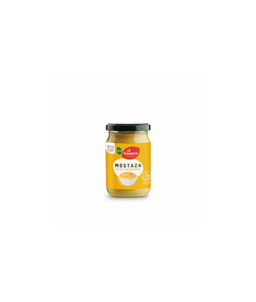 
MOSTAZA BIO, 200 g
Ref. 015422

Ingredientes: vinagre de sidra*, agua, semillas de mostaza* 20%, sal marina y cúrcuma. Con