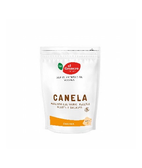 CANELA BIO, 150 g
Ref. 015877

Ingredientes: canela en polvo* (Cinnamomum zeylanicum). Puede contener trazas de gluten, soja