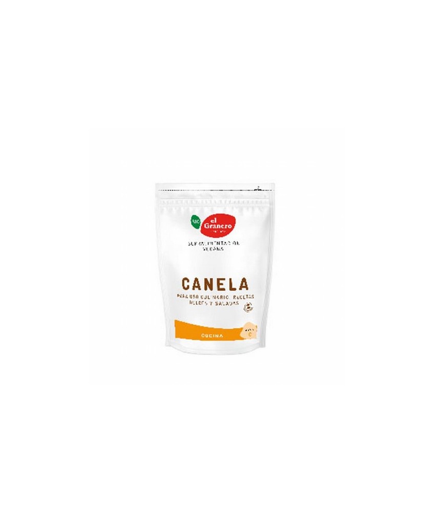 CANELA BIO, 150 g
Ref. 015877

Ingredientes: canela en polvo* (Cinnamomum zeylanicum). Puede contener trazas de gluten, soja