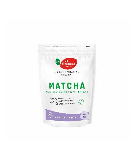 
MATCHA BIO, 100 g
Ref. 014129

Ingredientes: té verde matcha polvo*. Puede contener trazas de gluten, soja, sésamo y fruto