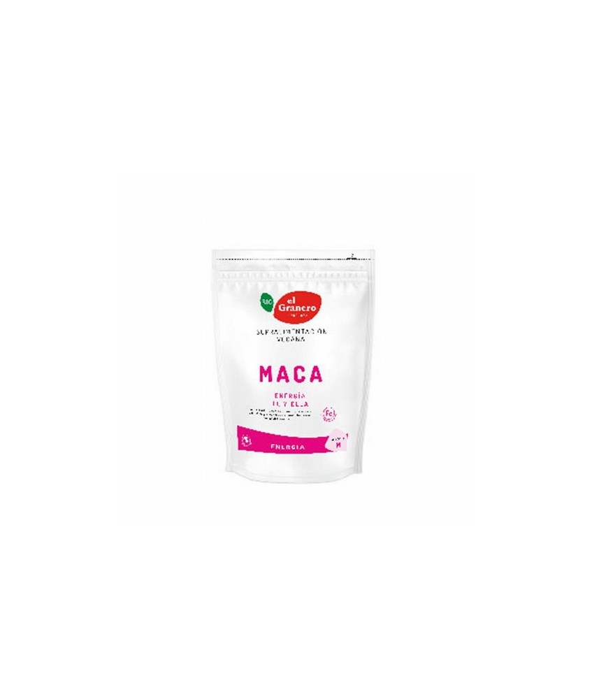MACA BIO, 200 g
Ref. 014101

Ingredientes: polvo de raíz de maca* (Lepidium meyenii). Puede contener trazas de gluten, soja,