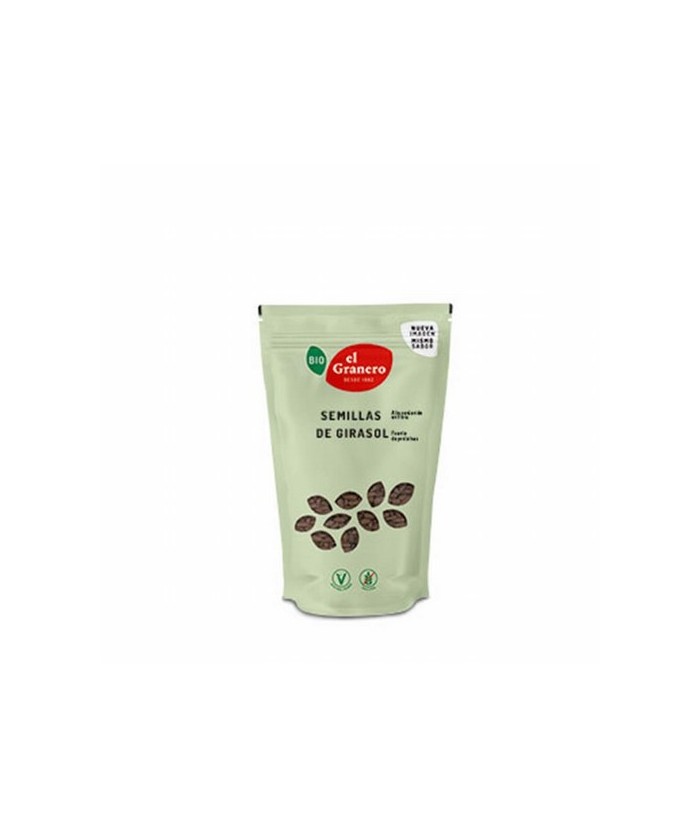 SEMILLAS DE GIRASOL BIO, 200 g
Ref. 011870

Ingredientes: semillas de girasol*. Puede contener trazas de sésamo y frutos de 