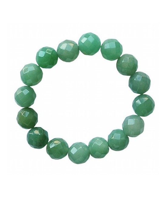 
Pulsera de Aventurina Verde de Bolas de 12 mm.

Engarce en goma elástica.