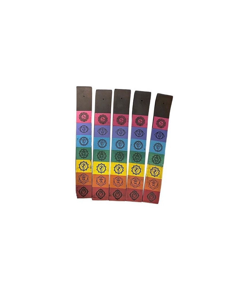 Porta incienso de madera de mango 25 cm.
Pack 5 unidades indivisible.