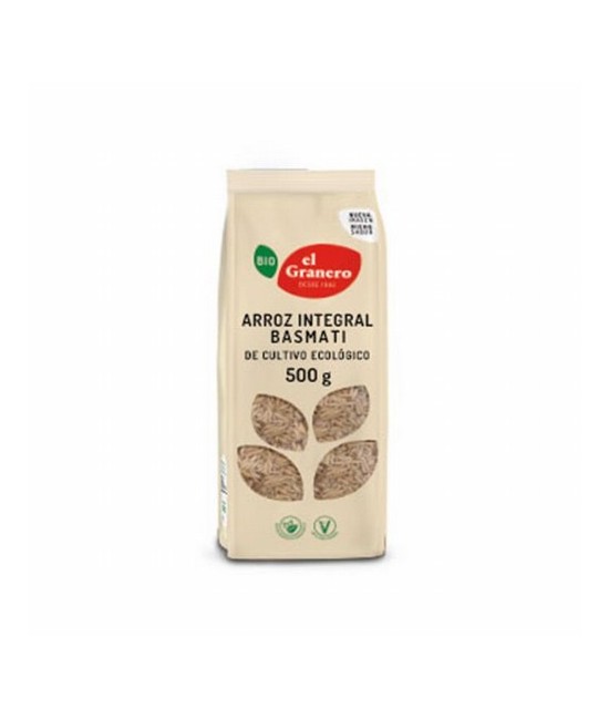 ARROZ INTEGRAL BASMATI BIO, 500 g
Ref. 011847

Ingredientes: arroz integral basmati*. Puede contener trazas de gluten, sésam