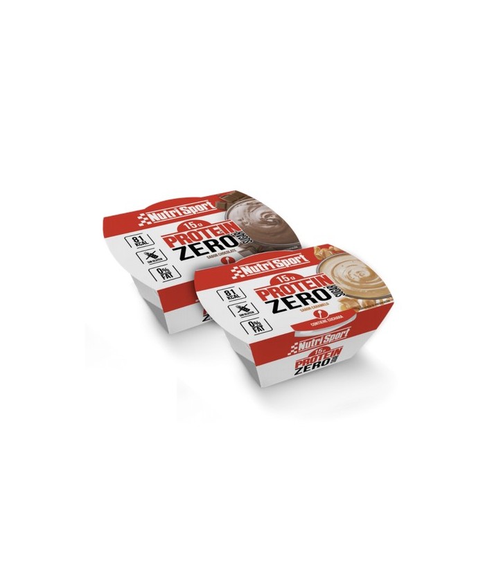  Protein Zero Pudding, aporta 15 g de proteínas lácteas, al cual no solo no hemos añadido azúcares, sino que hemos conseguido o