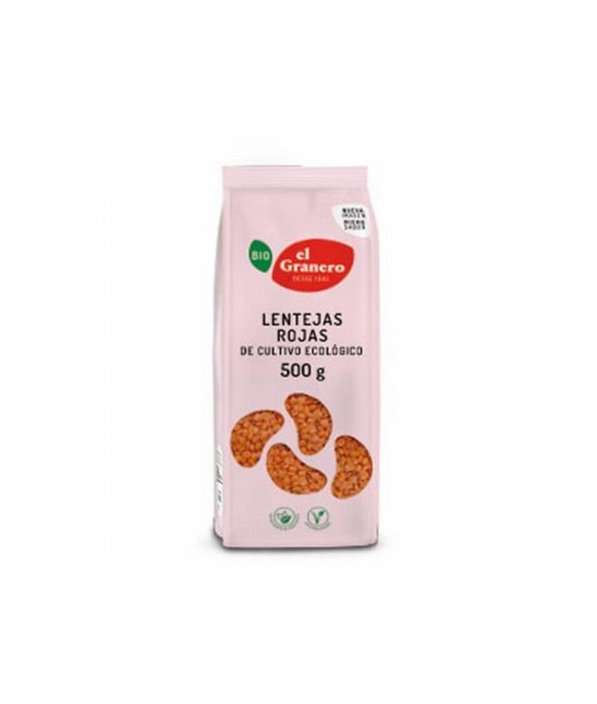 LENTEJAS ROJAS BIO, 500 g
Ref. 011828

Ingredientes: lentejas rojas*. Puede contener trazas de gluten, soja, sesámo y frutos