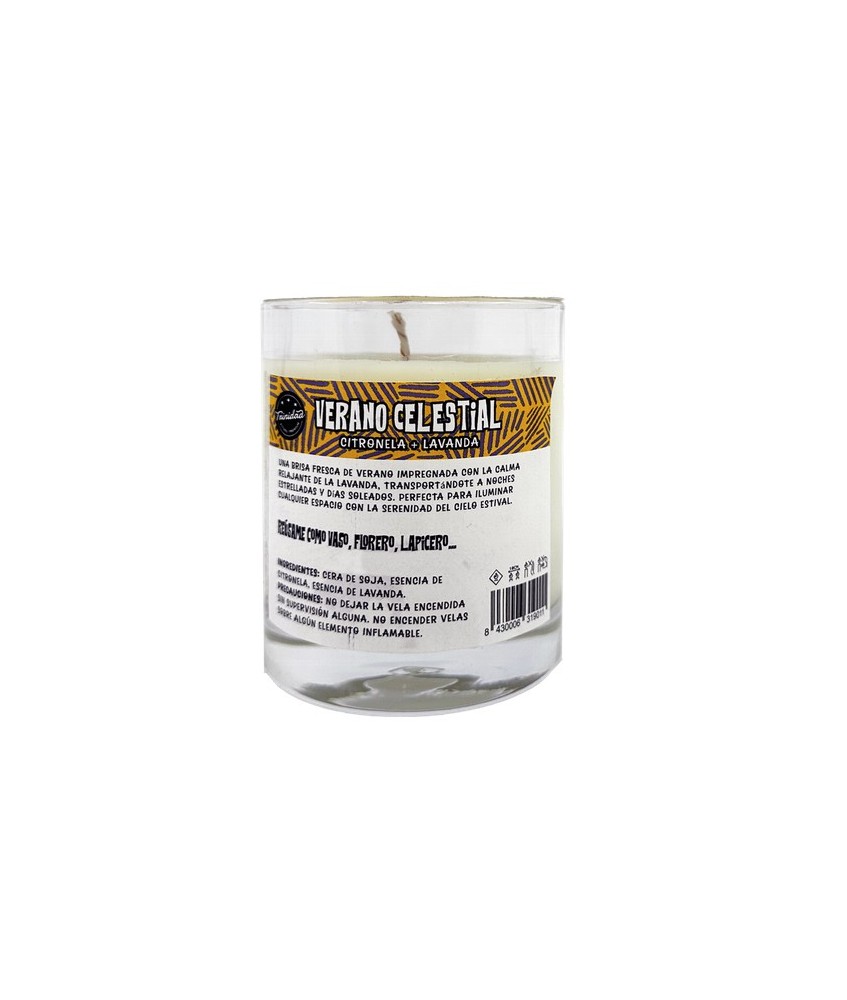 TRI.VELA VASO VERANO CELESTIAL 200 ML.