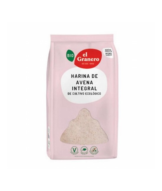 HARINA DE AVENA INTEGRAL BIO, 1 Kg
Ref. 014873

Ingredientes: harina de avena integral*. Contiene gluten. Puede contener tra