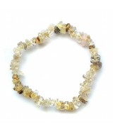 KU.PULSERA CHIP CUARZO RUTILADO