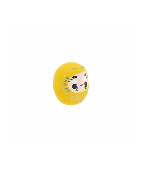 Daruma, Daruma: hago un propósito y te pinto un ojo. Cuando lo haya cumplido, te pintaré el otro.
Uno recurre al Daruma amar