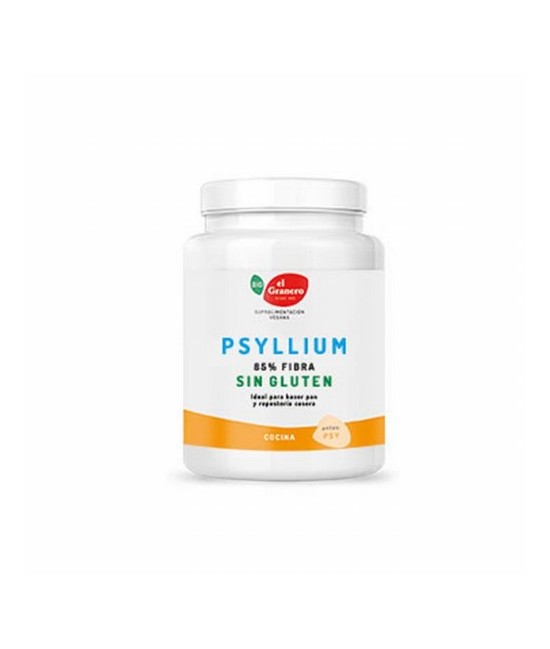 PSYLLIUM SIN GLUTEN BIO, 400 g
Ref. 014119

Ingredientes: cubierta de la semilla de psyllium molida* (Plantago ovata). Puede
