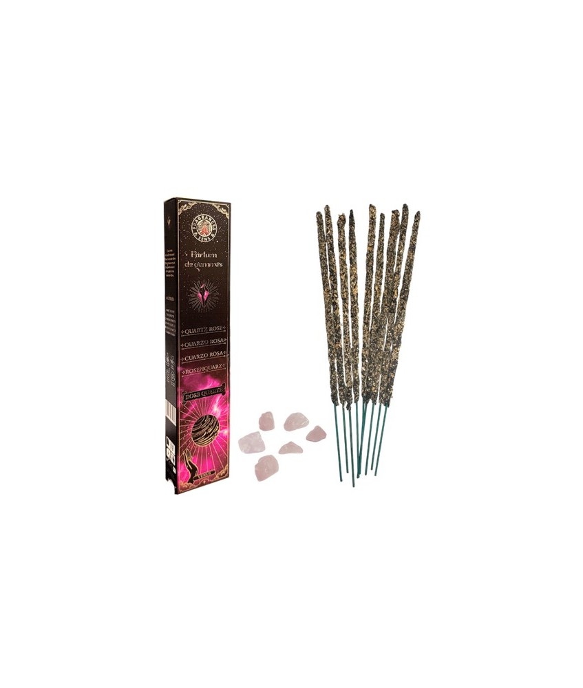 IN.PARFUM GEMS CUARZO ROSA 20 GR.INCIENSO