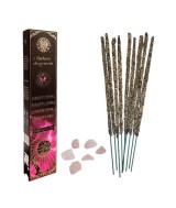 IN.PARFUM GEMS CUARZO ROSA 20 GR.INCIENSO