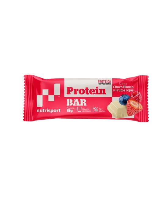 NS.PROTEICAS CHOCO BLANCO  FRUTOS ROJOS 24X44 GR.