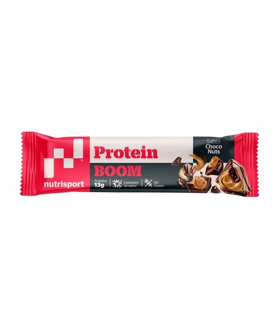 NS.PROTEIN BOOM CHOCO PEANUTS SIN GLU 24 UD.