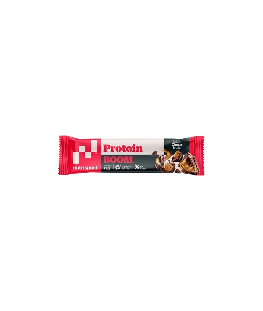 NS.PROTEIN BOOM CHOCO PEANUTS SIN GLU 24 UD.