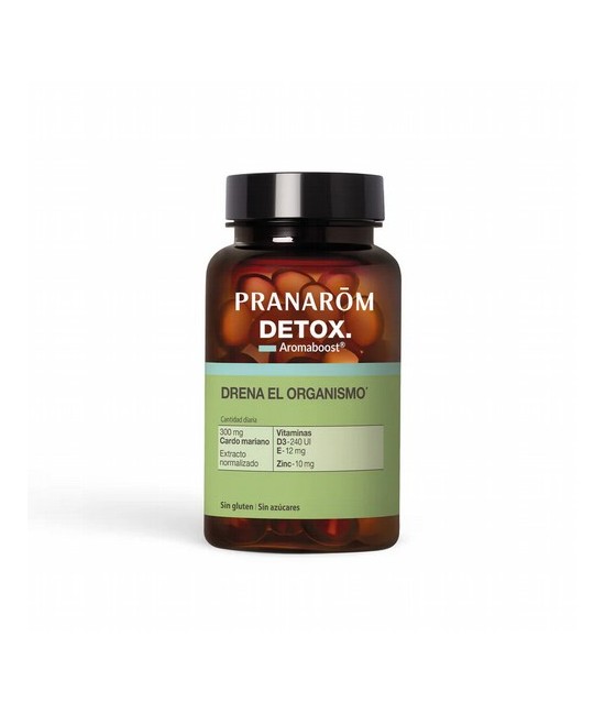 Elaboradas para ayudar a drenar el organismo, Aromaboost DETOX proporciona una solución para favorecer la eliminación de toxina