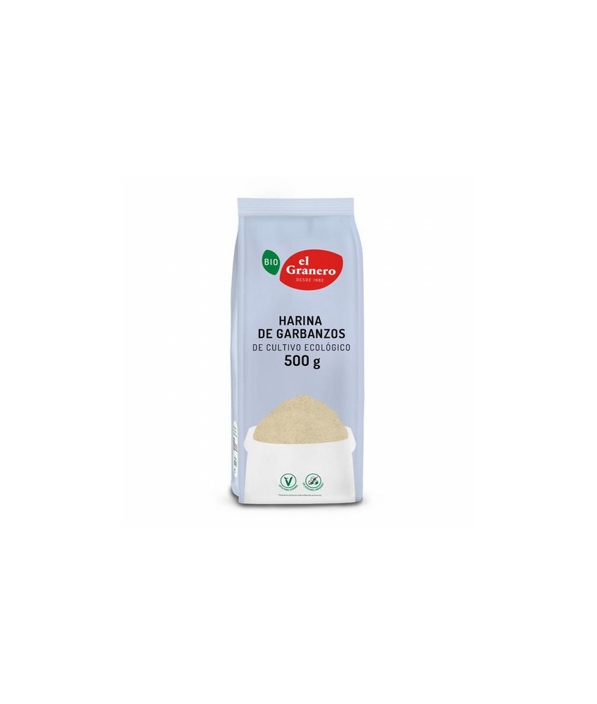 HARINA DE GARBANZOS BIO, 500 g
Ref. 014844

Ingredientes: harina de garbanzo*. Puede contener gluten, sésamo, soja y frutos 