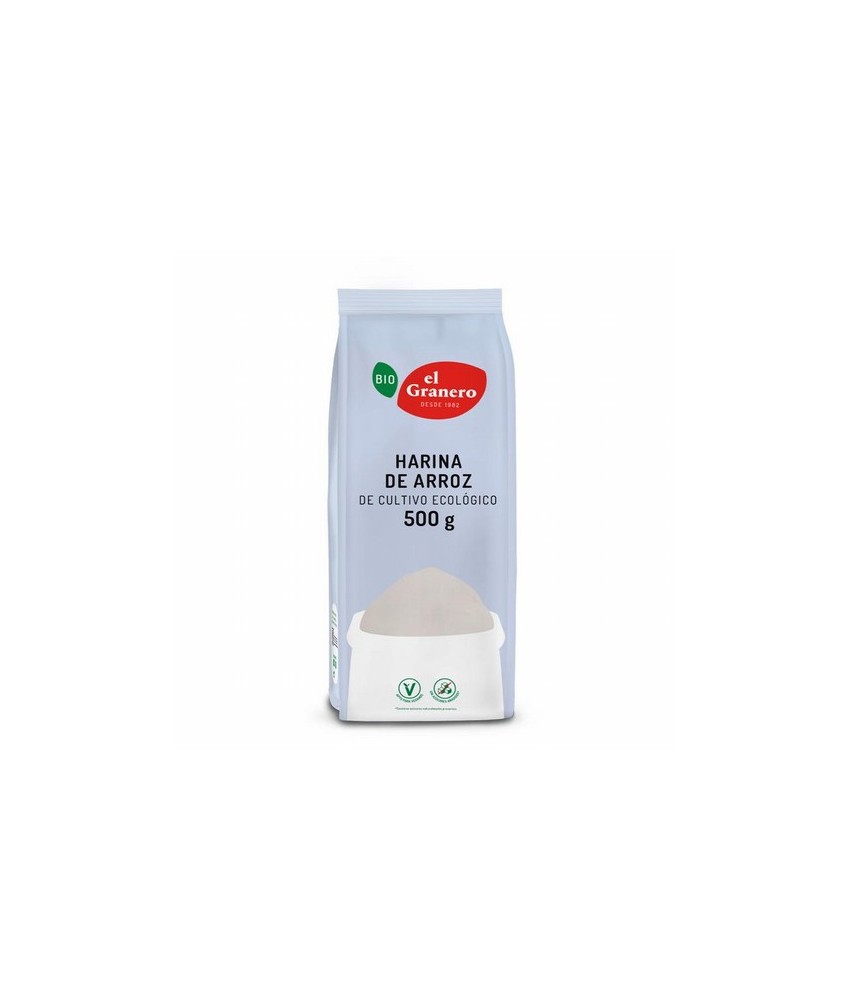 
HARINA DE ARROZ BIO, 500 g
Ref. 013010

Ingredientes: harina de arroz*. Puede contener trazas de gluten, soja, sésamo y fr