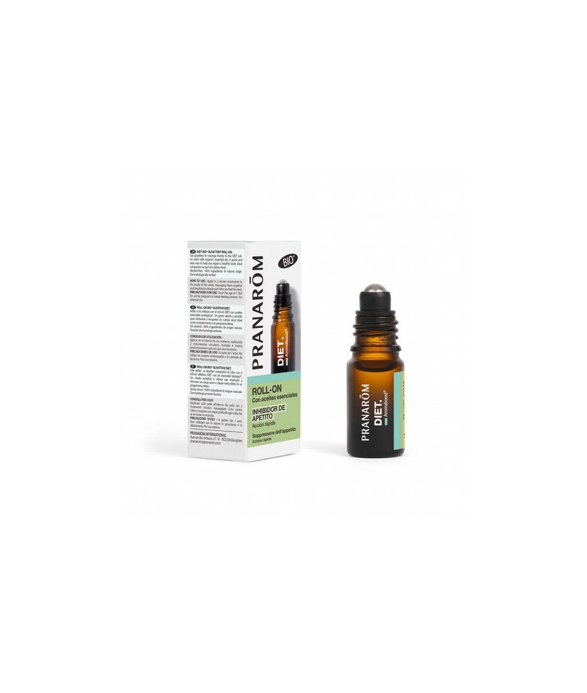 Diseñado para reducir los antojos, ¡el roll-on olfativo DIET con aceites esenciales ofrece una solución supresora del apetito i