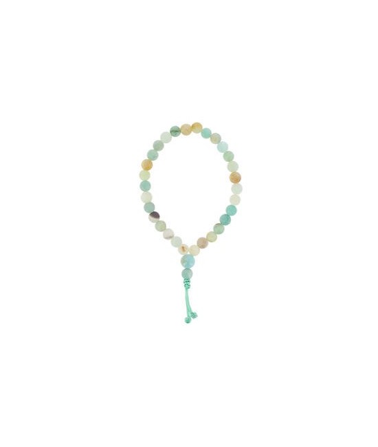 TZ.PULSERA MALA AMAZONITA MATE