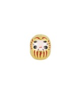 Daruma, Daruma: hago un propósito y te pinto un ojo. Cuando lo haya cumplido, te pintaré el otro.
El Daruma dorado se utiliz