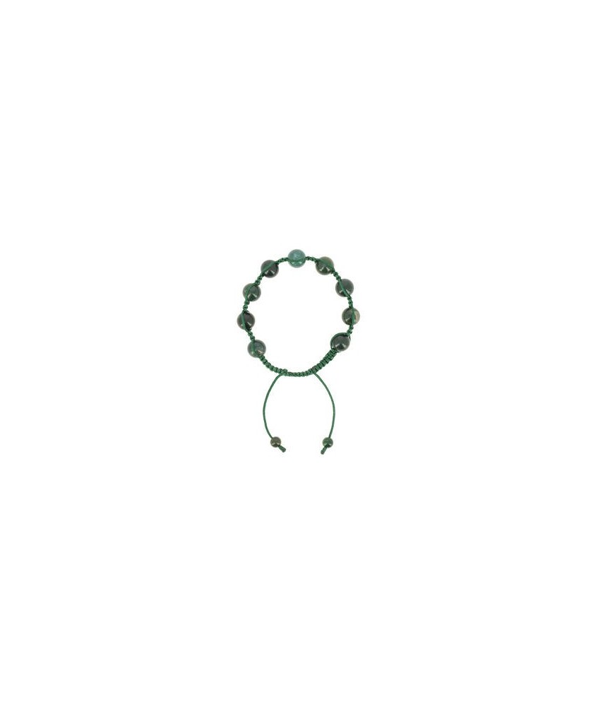 TZ.PULSERA SHAMBALA AGATA MUSGO
