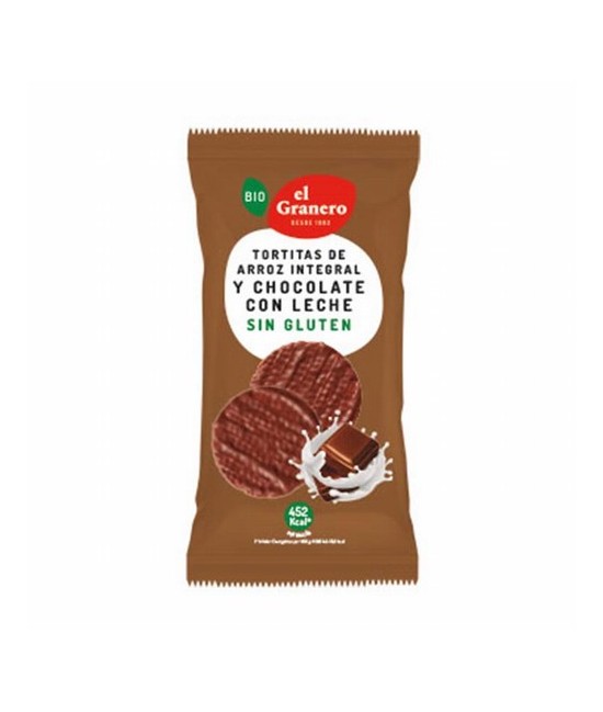 
TORTITAS DE ARROZ INTEGRAL Y CHOCOLATE CON LECHE BIO, 100 g
Ref. 019161

Ingredientes: arroz Integral 50%, chocolate con l