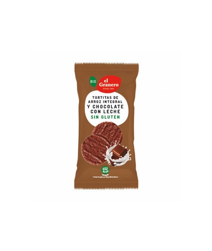 
TORTITAS DE ARROZ INTEGRAL Y CHOCOLATE CON LECHE BIO, 100 g
Ref. 019161

Ingredientes: arroz Integral 50%, chocolate con l