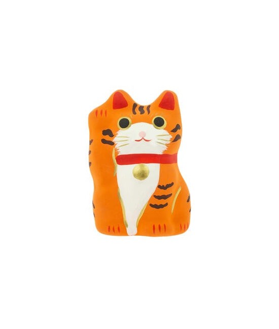 Simbolismo de Maneki Neko
En Japón, el gato que saluda trae buena suerte, felicidad y prosperidad. Del japonés Maneki invitar
