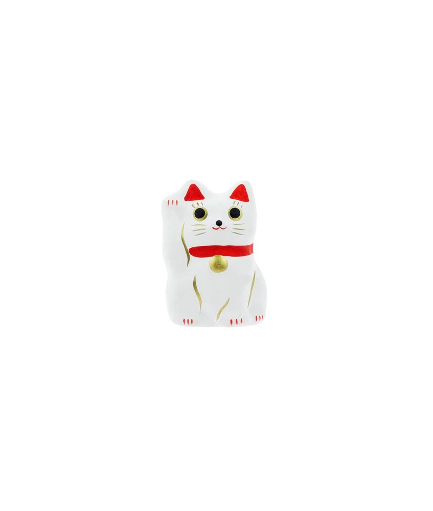 Simbolismo de Maneki Neko
En Japón, el gato que saluda trae buena suerte, felicidad y prosperidad. Del japonés Maneki invitar