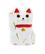 Simbolismo de Maneki Neko
En Japón, el gato que saluda trae buena suerte, felicidad y prosperidad. Del japonés Maneki invitar