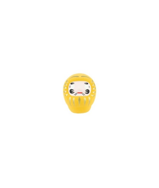 Daruma, Daruma: hago un propósito y te pinto un ojo. Cuando lo haya cumplido, te pintaré el otro.
Uno recurre al Daruma amar
