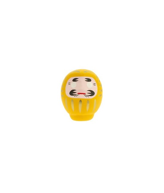 Daruma, Daruma: hago un propósito y te pinto un ojo. Cuando lo haya cumplido, te pintaré el otro.
Uno recurre al Daruma amari