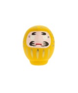 Daruma, Daruma: hago un propósito y te pinto un ojo. Cuando lo haya cumplido, te pintaré el otro.
Uno recurre al Daruma amari